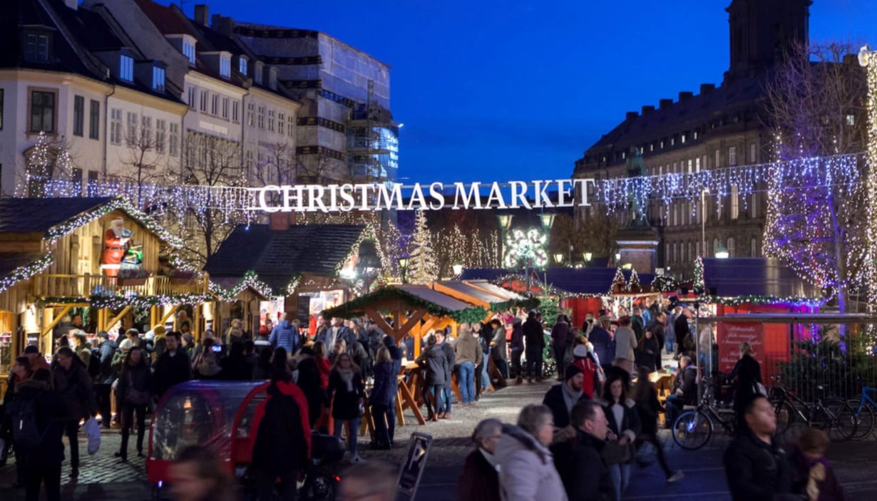 Julemarked på Høybroplads