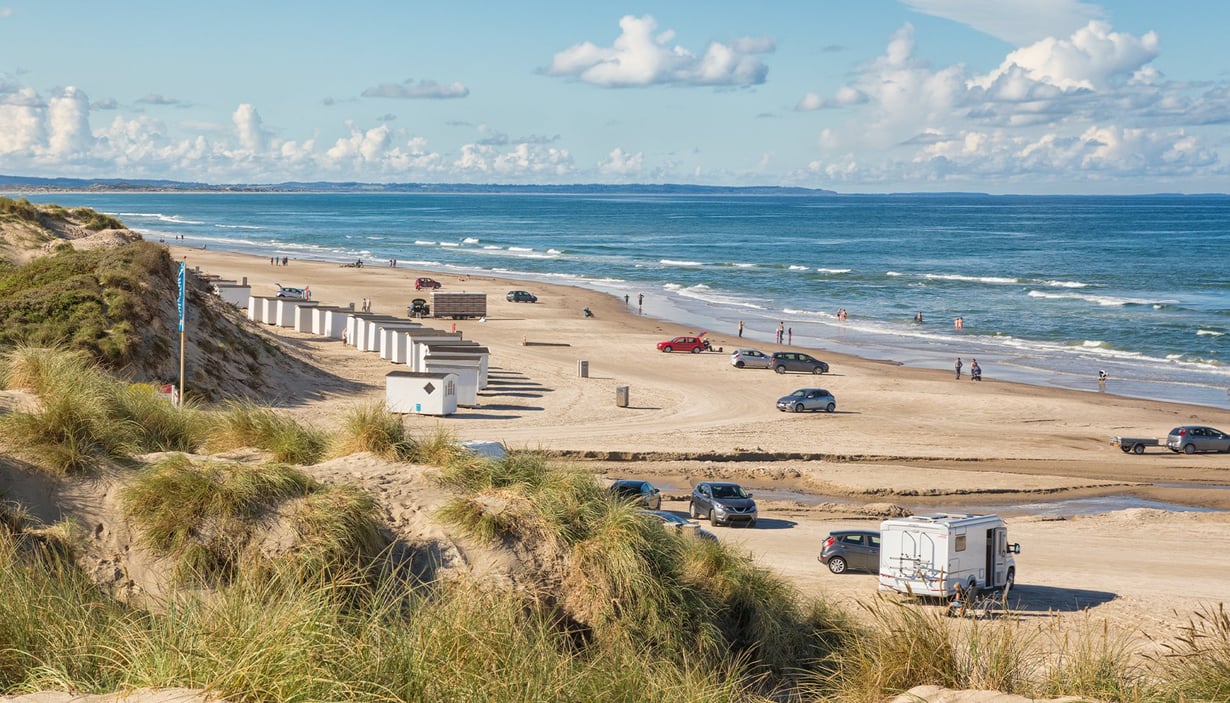 Strand i Danmark