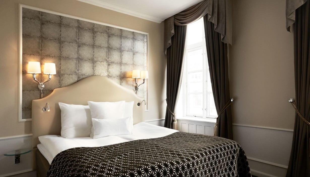Værelse på Phoenix Hotel - København