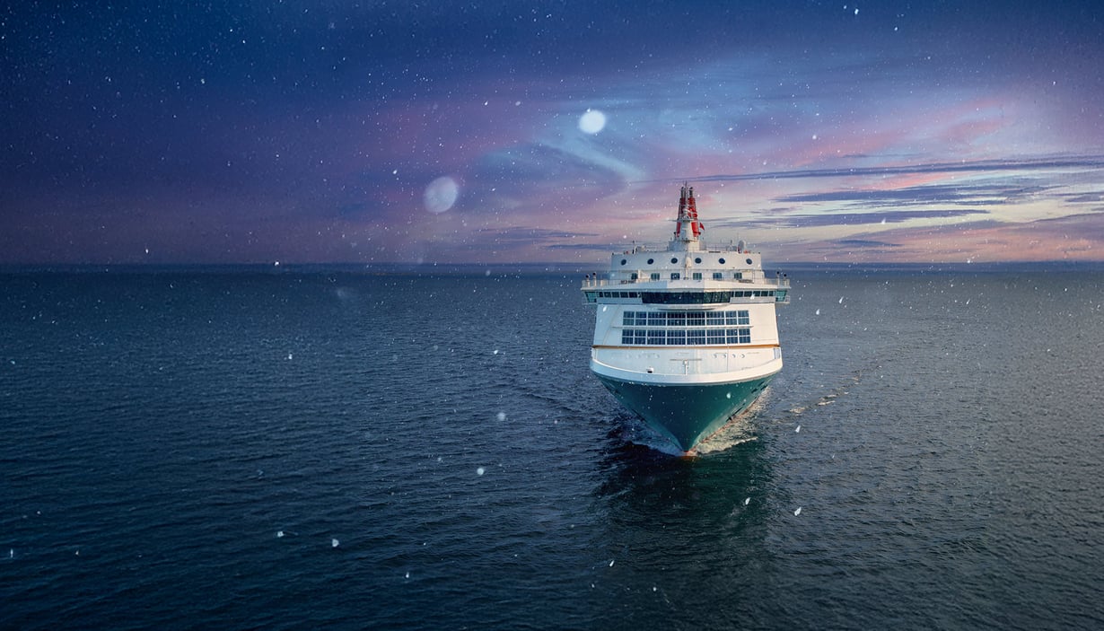 Skipet Nordic Pearl til sjøs