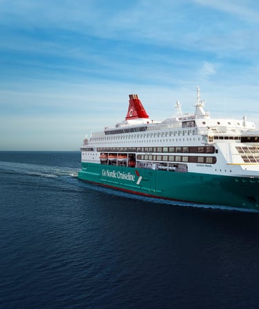 Nordic Pearl på havet