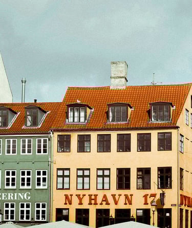 Nyhavn i København, Danmark