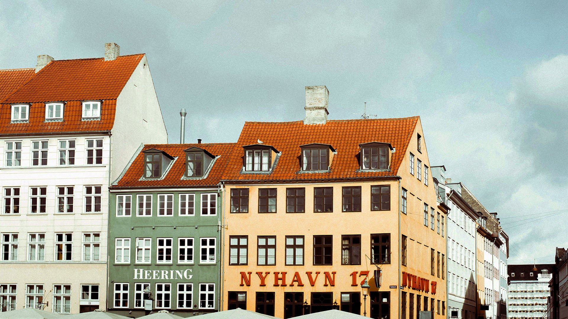 Nyhavn i København, Danmark