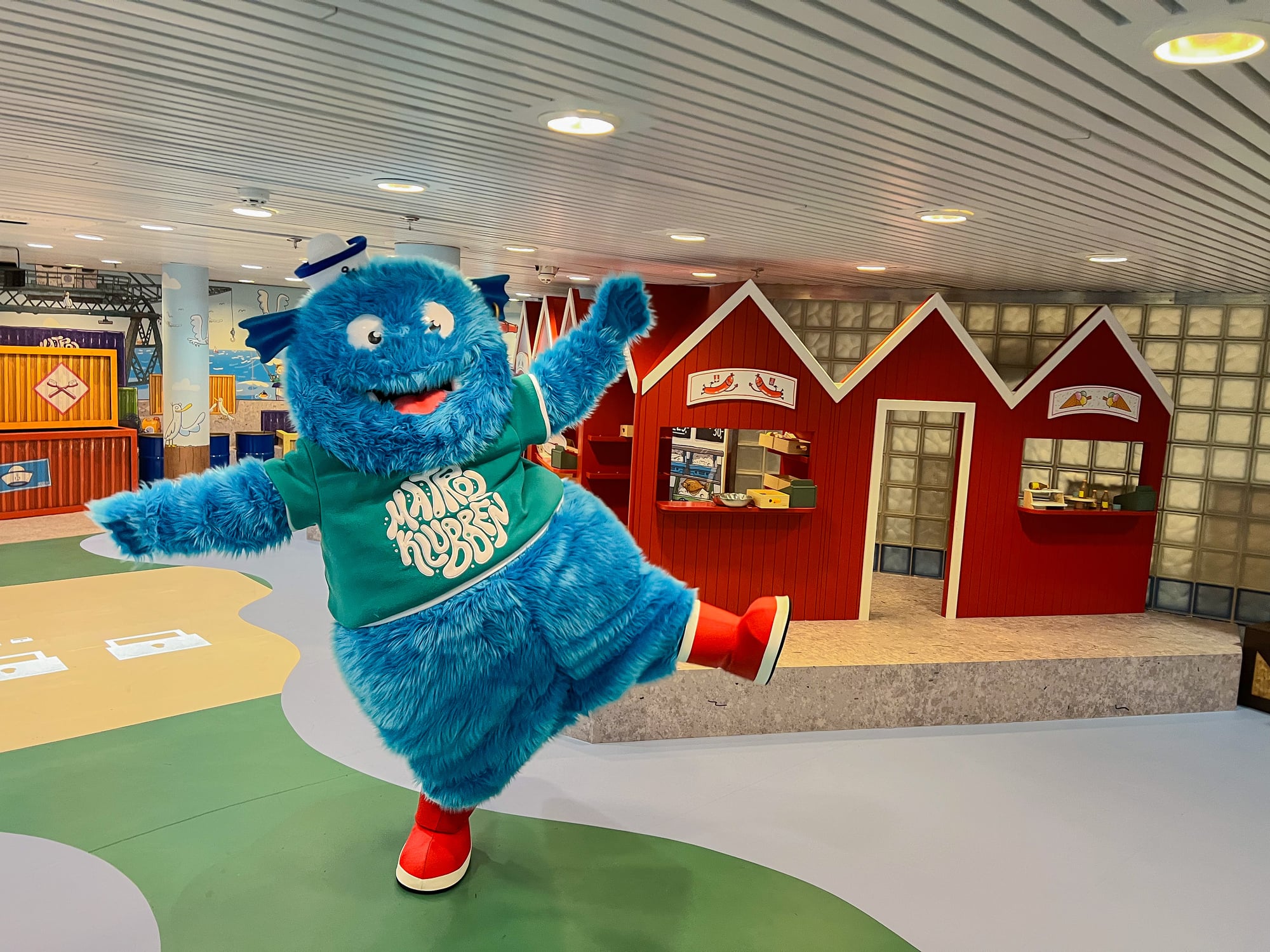 Maskot Max Matros