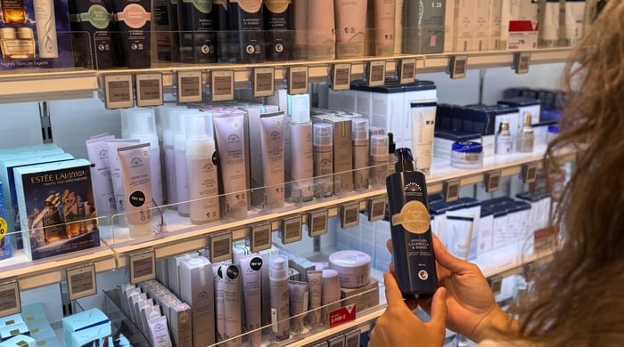 Taxfree-butikken Go Shop om bord
