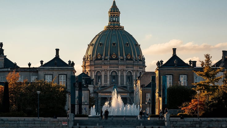 Amalienborg slott og Marmorkirken