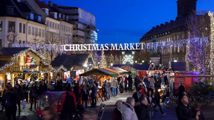 Julemarked på Høybroplads