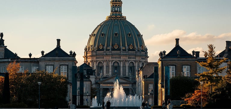 Amalienborg slott og Marmorkirken