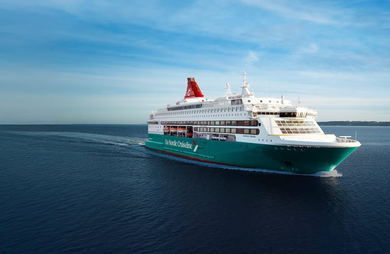 Nordic Pearl på havet