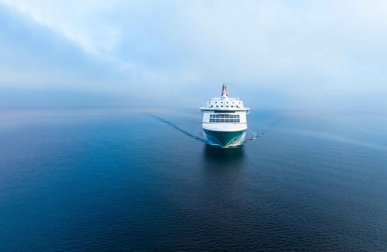 Nordic Pearl til sjøs