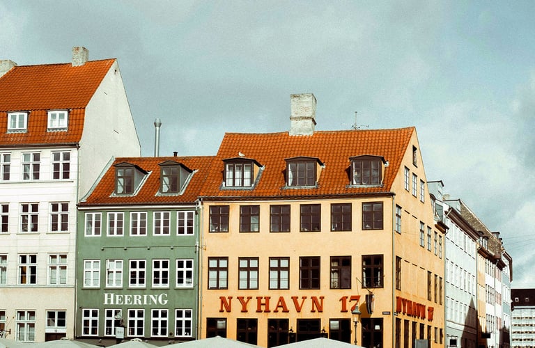 Nyhavn i København, Danmark