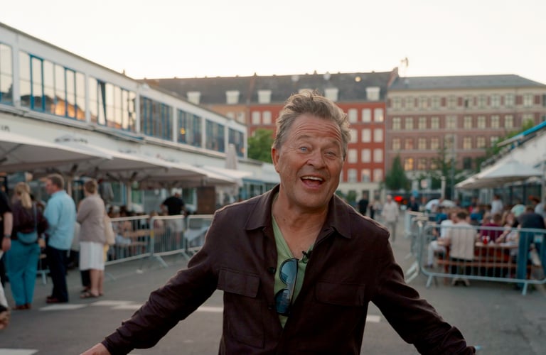 Arne Hjeltnes i Kødbyen i København