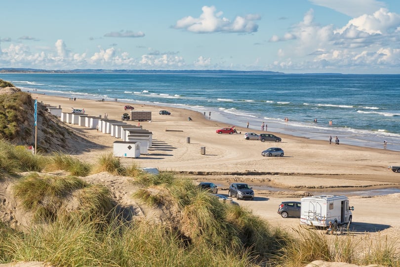 Strand i Danmark